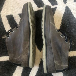 Ahnu size 12 leather boots